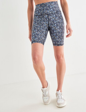 Superfit Ditsy Floral Limitless Short, Black product photo