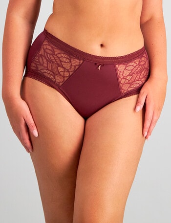 Fayreform Mysterious Full Brief, Windsor Wine, S-3XL product photo