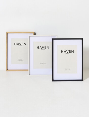HAVEN Home Décor Mod Gallery Frame, Black, A2/A3 product photo