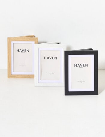 HAVEN Home Décor Mod Gallery Storage Frame, Black product photo