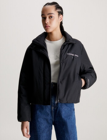 Calvin Klein Short Lightweight Padded Jacket, Black product photo