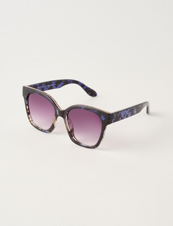 Whistle Accessories Tiger Sunglasses, Blue Tortoise product photo