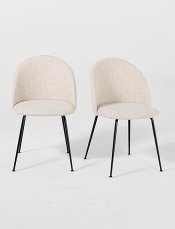 Marcello&Co Osaka Dining Chair, Beige, Set of 2 product photo