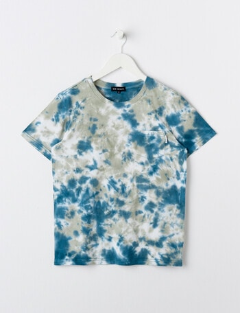 No Issue Tie Dye Short Sleeve Tee, Petrol product photo