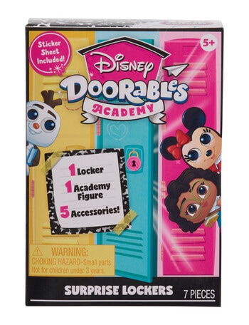 Disney Doorables Doorables Academy Surprise Locker, Assorted product photo