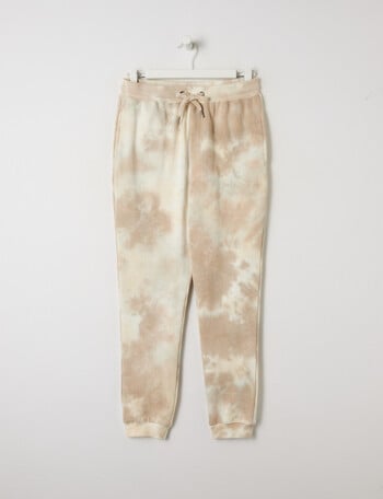 No Issue Tie Dye Trackpant, Moss product photo