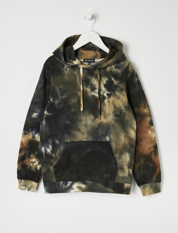 No Issue Tie Dye Hoodie, Rust product photo