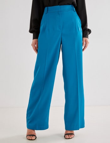 Whistle Satin Trouser, Peacock product photo