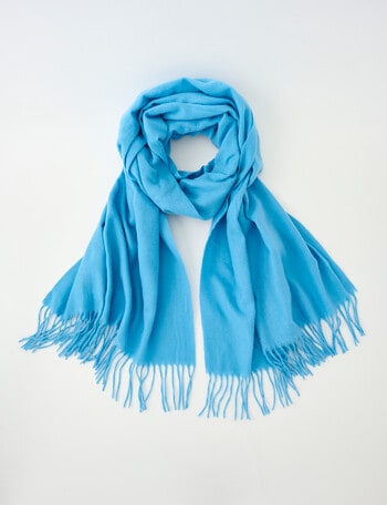 Whistle Accessories Wrap Scarf, Light Blue product photo