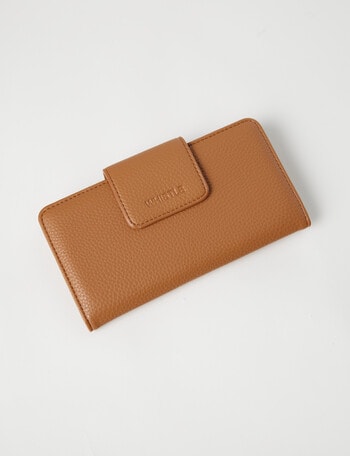 Whistle Accessories Tab Slim Wallet, Tan product photo
