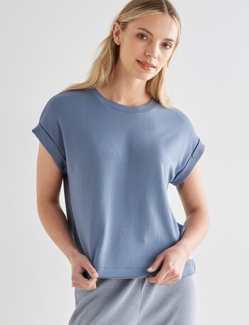 Mineral Lounge Soft Lounge Tee, Steel product photo