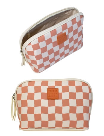 Tender Love + Carry Zip Over, Wavy Plaid Rust product photo