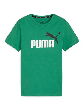 Puma Ess+ 2 Colour Logo Tee, Green product photo