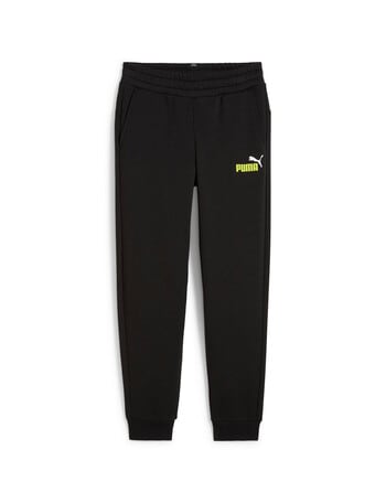 Puma Essential Fleece Logo Pants, Black product photo