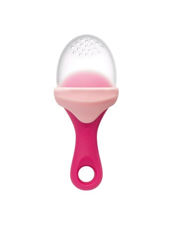 Boon Pulp Silicone Feeder, Pink & Blush product photo