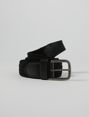 No Issue Casual Belt, Black product photo