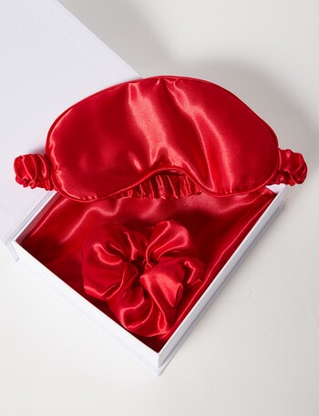 Whistle Accessories Satin Sleep Set, Red product photo