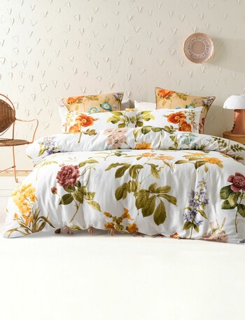 Linen House Marni Duvet Cover Set, Vanilla product photo