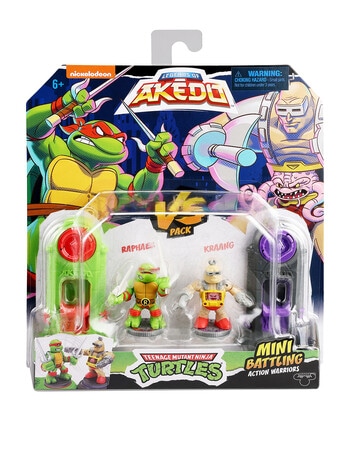 Teenage Mutant Ninja Turtles Legends of Akedo Mini Battling Action Warriors, Assorted product photo