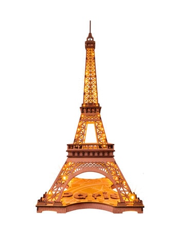 DIY Kits Rolife Night Of The Eiffel Tower product photo