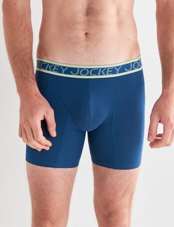 Jockey Performance Breathable Midway Trunk, Blue product photo