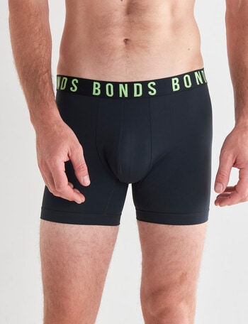 Bonds Icons Quick Dry Trunk, Black product photo