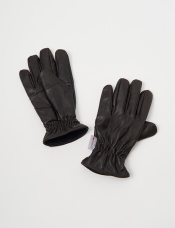 Laidlaw + Leeds Leather Gloves, Chocolate product photo