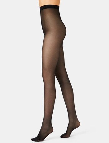 Bonds Sheer Relief 40D Compression Tight, Black, Ave-X-Tall product photo
