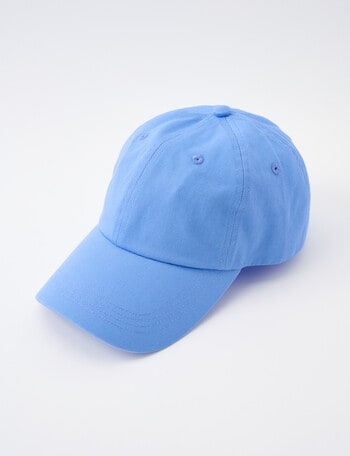 Mineral Embroidered Cap, Blue product photo