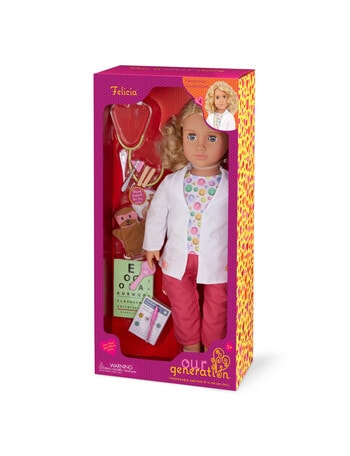 Our Generation Felicia Paediatrician Activity Doll product photo