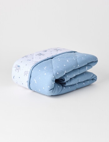 Little Textiles Cot Comforter, Elephants product photo