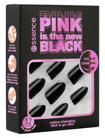 Essence Pink Is The New Black Colour-Changing Click & Go Nails product photo