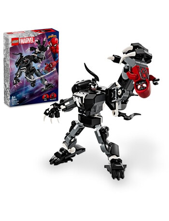 Lego Super Heroes Super Heroes Marvel Venom Mech Armour vs. Miles Morales, 76276 product photo