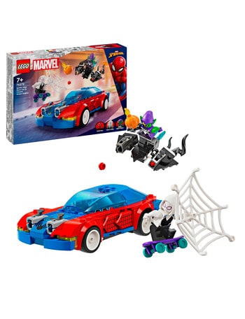 Lego Super Heroes Super Heroes Marvel Spider-Man Race Car & Venom Green Goblin, 76279 product photo