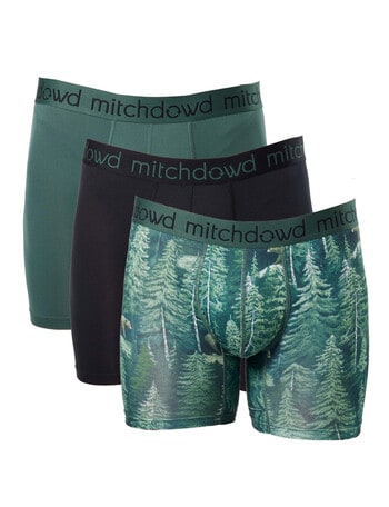 Mitch Dowd Forest Bear Eco Comfort Mid Trunk, 3-Pack, Forest product photo