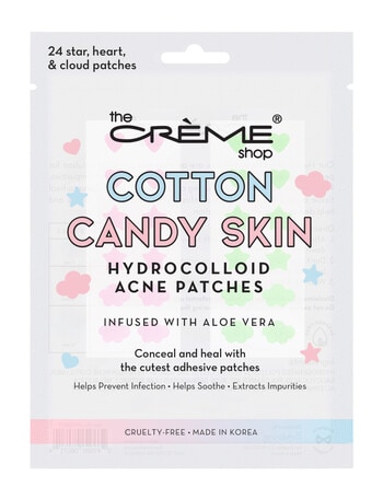 The Crème Shop Acne Patches, Cotton Candy Lavender product photo