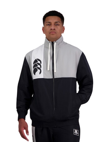 Canterbury Legends Woven Track Jacket, Black, S product photo