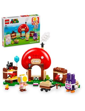 LEGO Super Mario Super Mario Nabbit at Toad's Shop Expansion Set, 71429 product photo