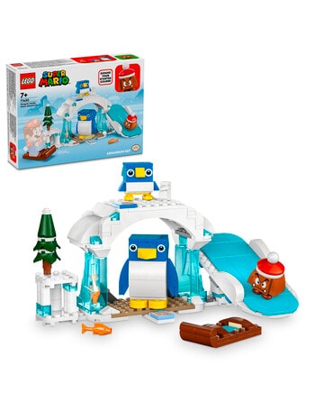 LEGO Super Mario Super Mario Penguin Family Snow Adventure Expansion Set, 71430 product photo