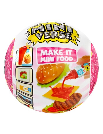 Miniverse Make It Mini Foods Diner Series 3B, Assorted product photo