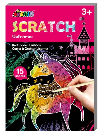 A6 Mini Scratch Book, Assorted product photo
