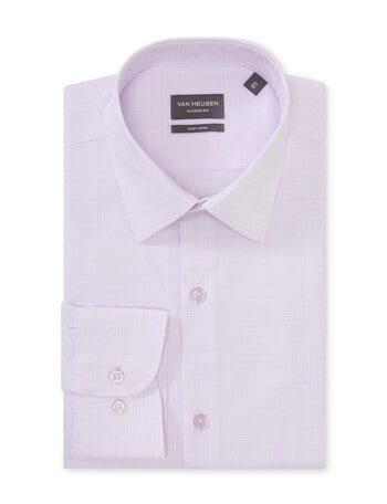Van Heusen Micro Check Classic Fit Shirt, Lilac product photo
