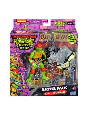 Teenage Mutant Ninja Turtles Movie Good vs Bad Figures, 2-Pack, Assorted product photo
