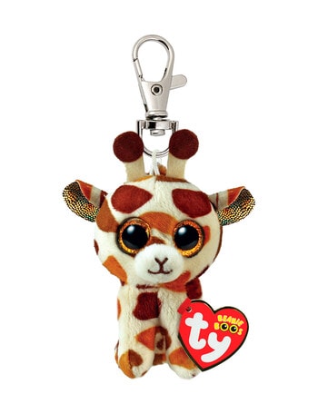 Ty Beanies Boo Stilts Tan Giraffe Clip product photo