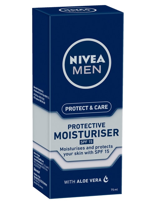 Nivea MEN Protect & Care Protective Moisturiser, SPF15, 75ml product photo
