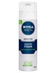 Nivea MEN Sensitive Shaving Foam, 200ml product photo View 02 S