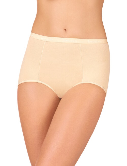 Bendon Body Cotton Trouser Brief, Nude product photo