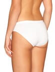 Bendon Body Cotton Bikini Brief, White product photo View 02 S