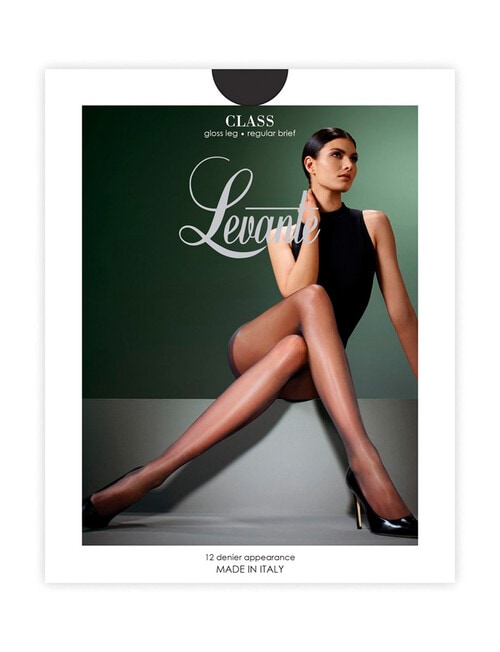Levante Class Gloss Leg Regular Brief Pantyhose, 12D, Londra product photo