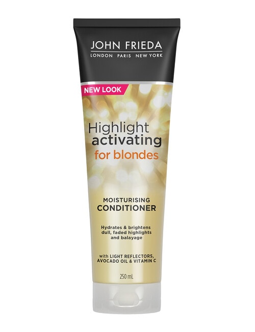 John Frieda Haircare Highlight Activating Blondes Moisturising Conditioner, 250ml product photo